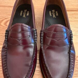 G.H. Bass Weejun Whitney 7.5 Women Cognac Loafers